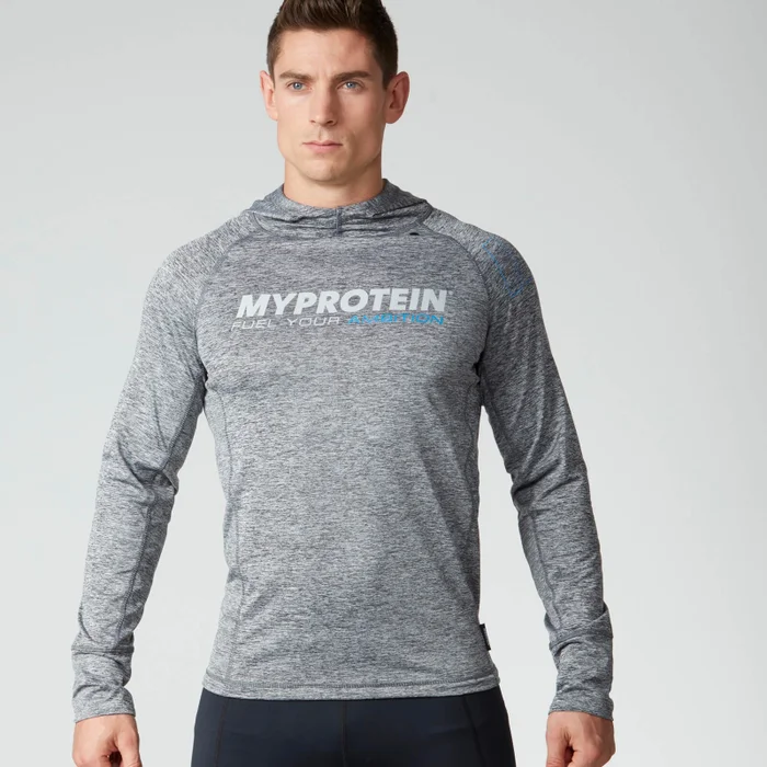 Мужское спортивное худи Myprotein; Серое