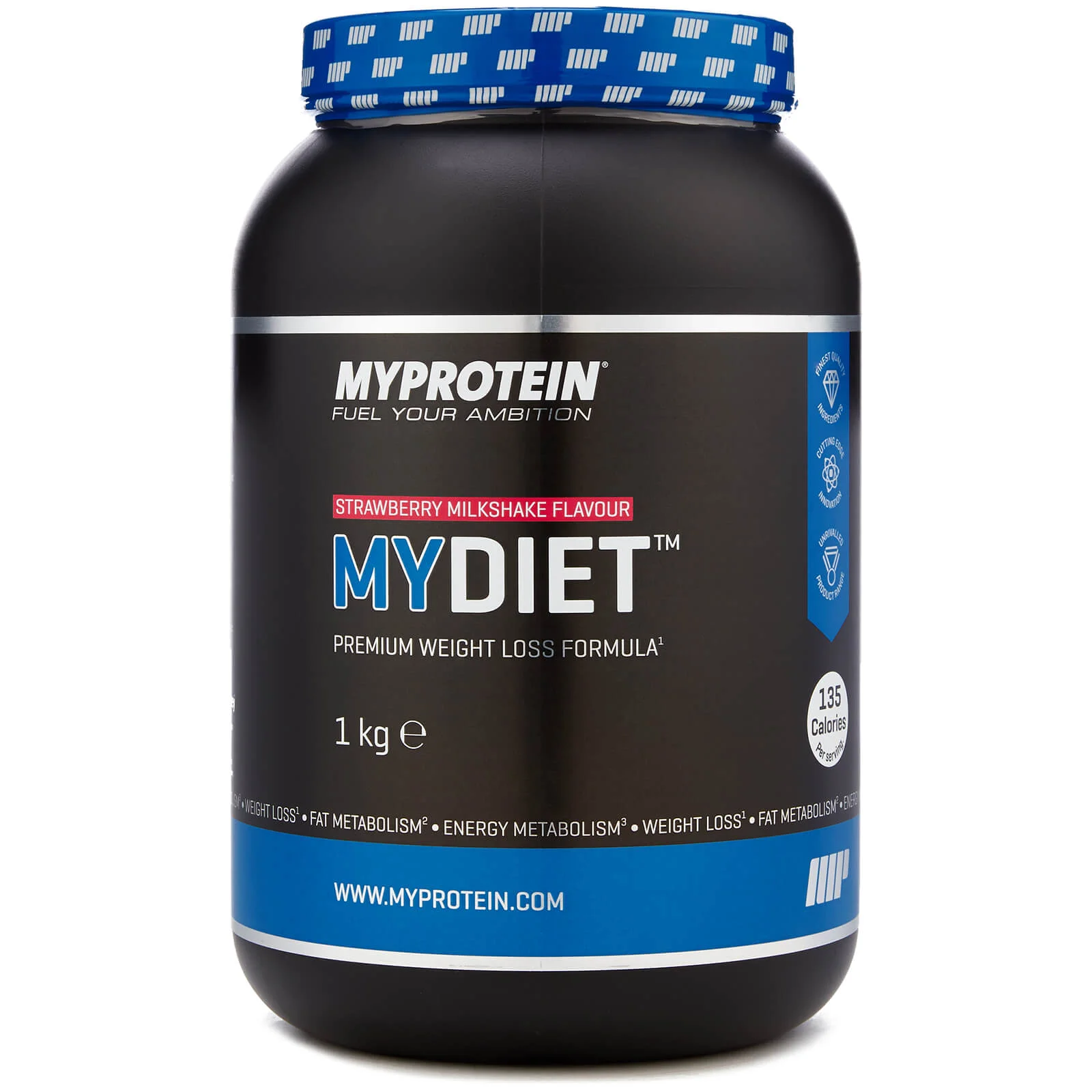 THE Diet - 1kg - Клубничный молочный коктейль Изображение 1