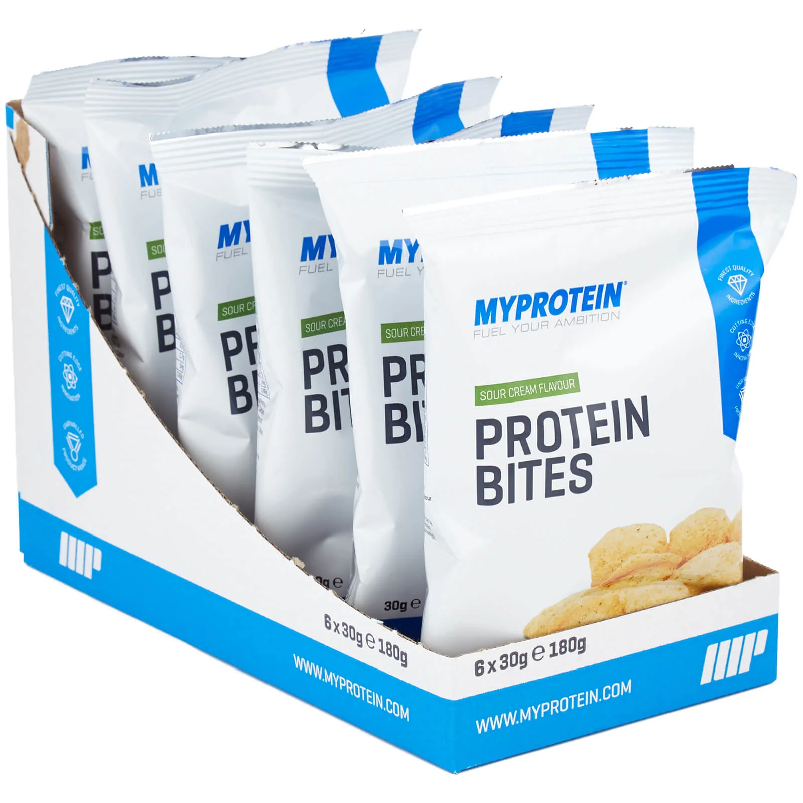 Protein Bites - 6 x 30g - Сметана   Изображение 1