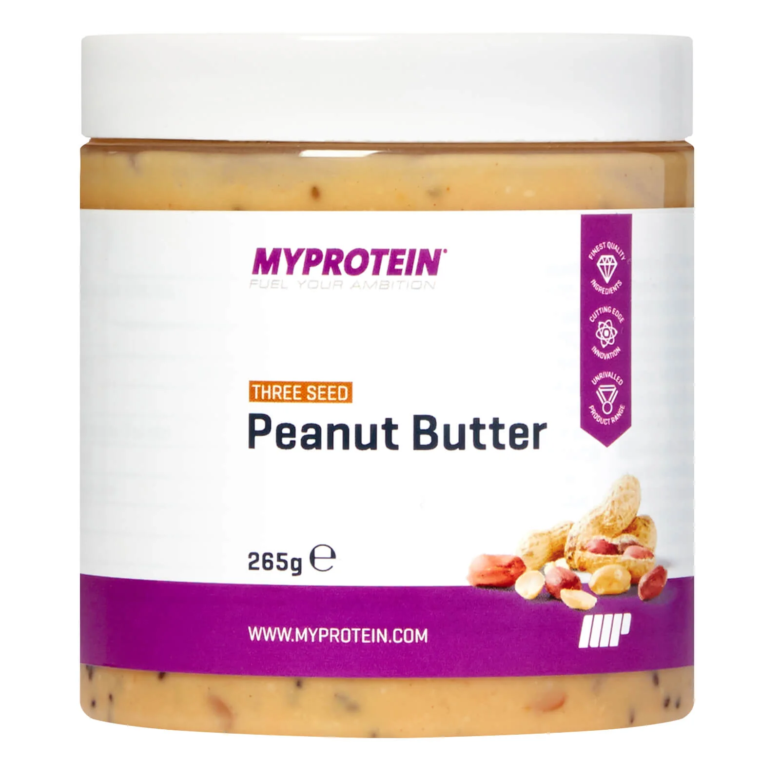 Арахисовая паста Active Women - 265g - Три вида семян Изображение 1