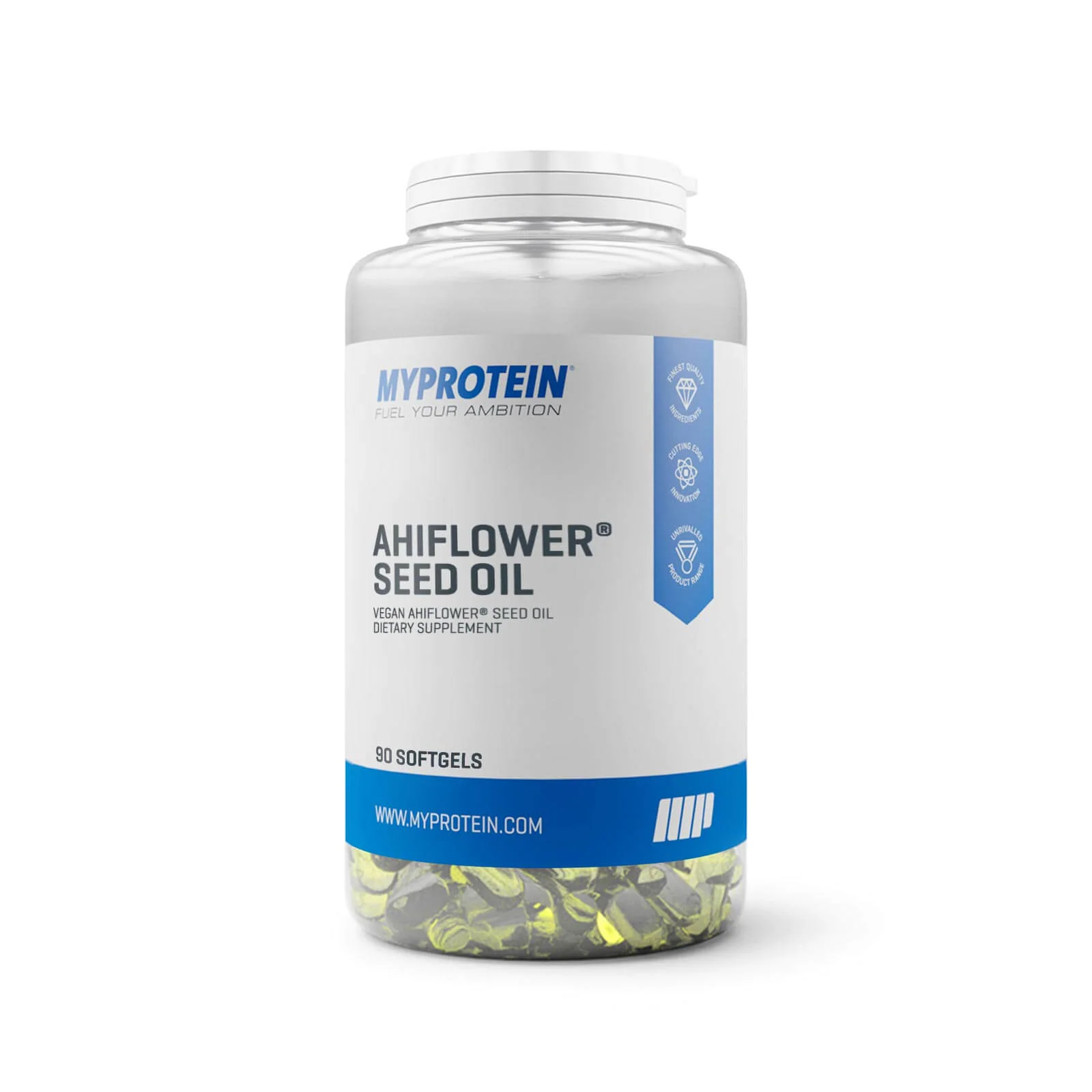 Myprotein Ahiflower® Seed Oil (USA) - 90желатиновых капсул Изображение 1