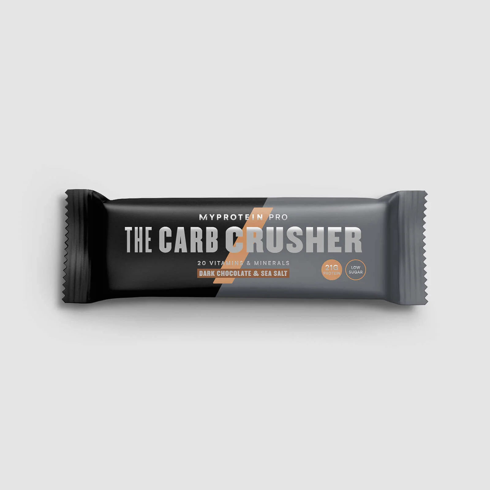 Батончики Carb Crusher (пробник) - 60g - Темный шоколад с морской солью Изображение 1