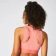 Бесшовное спортивное бра Inspire, коралловое
