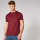 Футболка Luxe Classic Crew - Бордовая