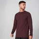 Футболка с длинными рукавами Aero Knit, бордовый марль