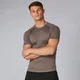 Бесшовная футболка Elite, Коричневая