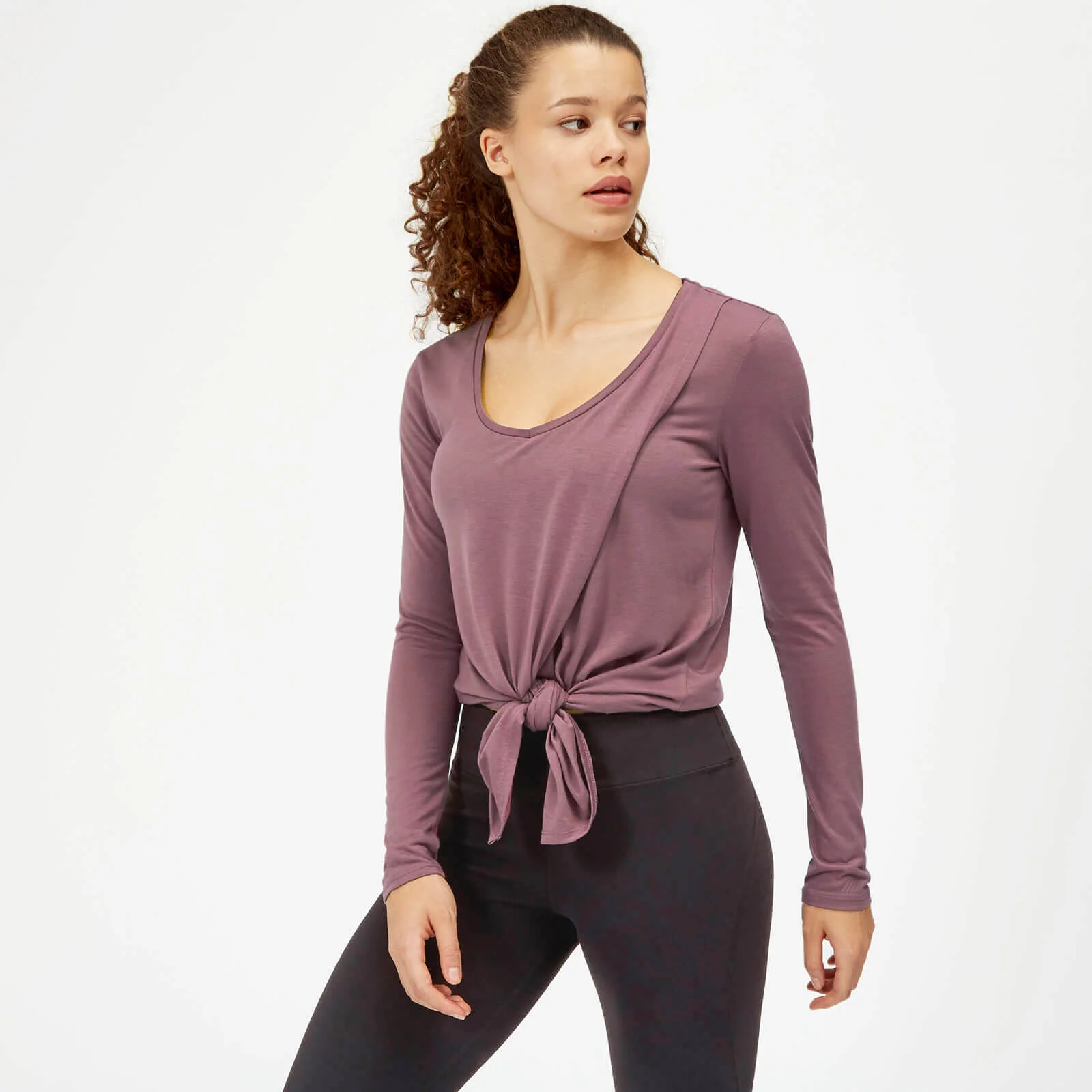 Футболка Twist с длинными рукавами - XS Изображение 1