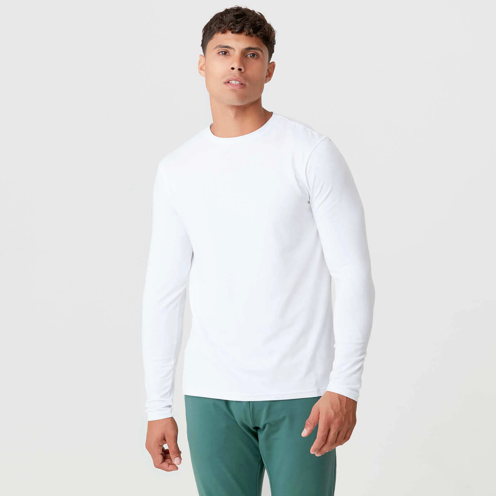 Топ с длинными рукавами Luxe Classic Crew - XS Изображение 1