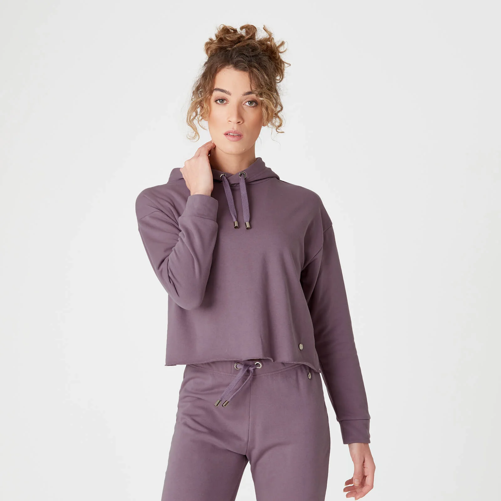 Худи Luxe Lounge - Розово-лиловое - XS Изображение 1