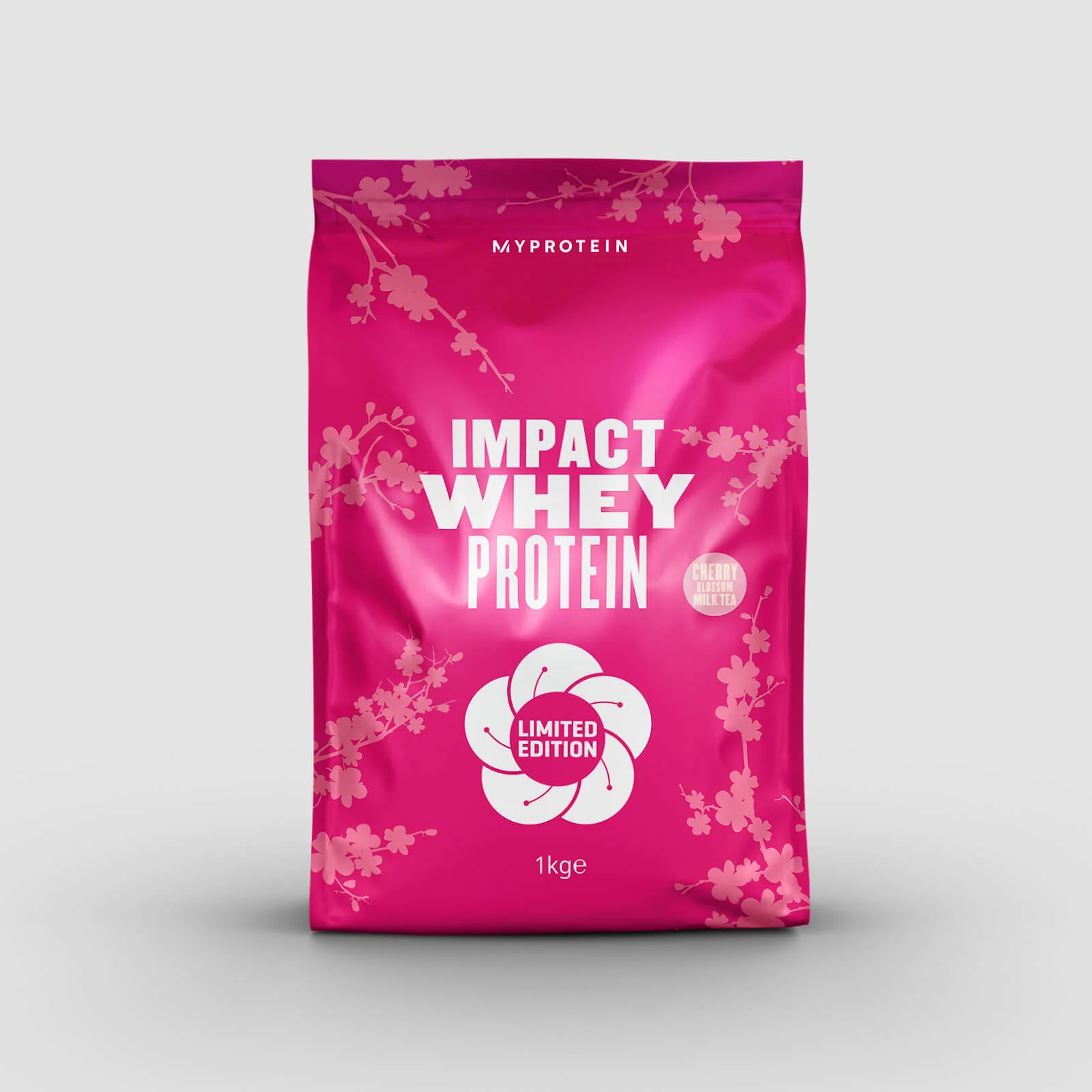 Myprotein Impact Whey Protein, Cherry Blossom Milk Tea, 1kg Изображение 1