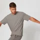 Футболка Washed, коричневая