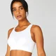 Бесшовное спортивное бра Shape Ultra, белое