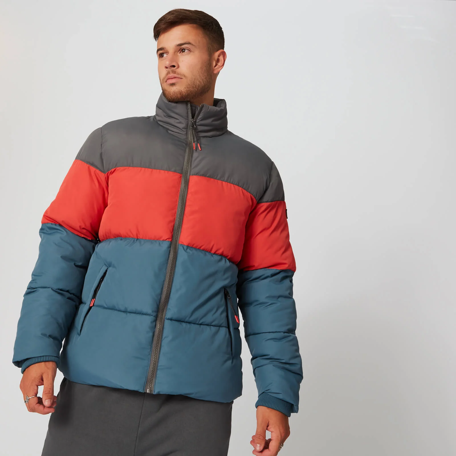 Пуховик Colour Block - XS Изображение 1
