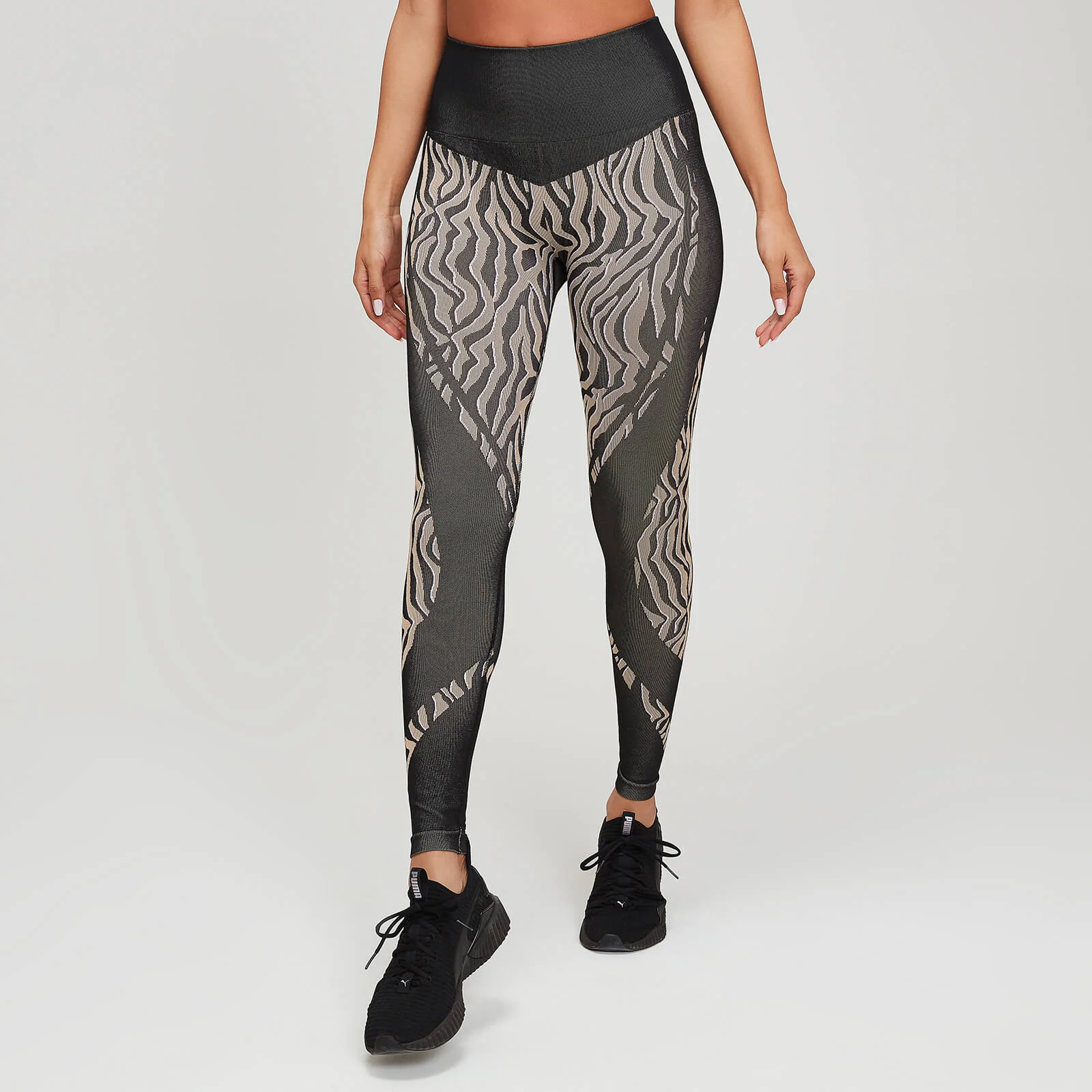 Бесшовные леггинсы MP Animal Zebra - XS Изображение 1