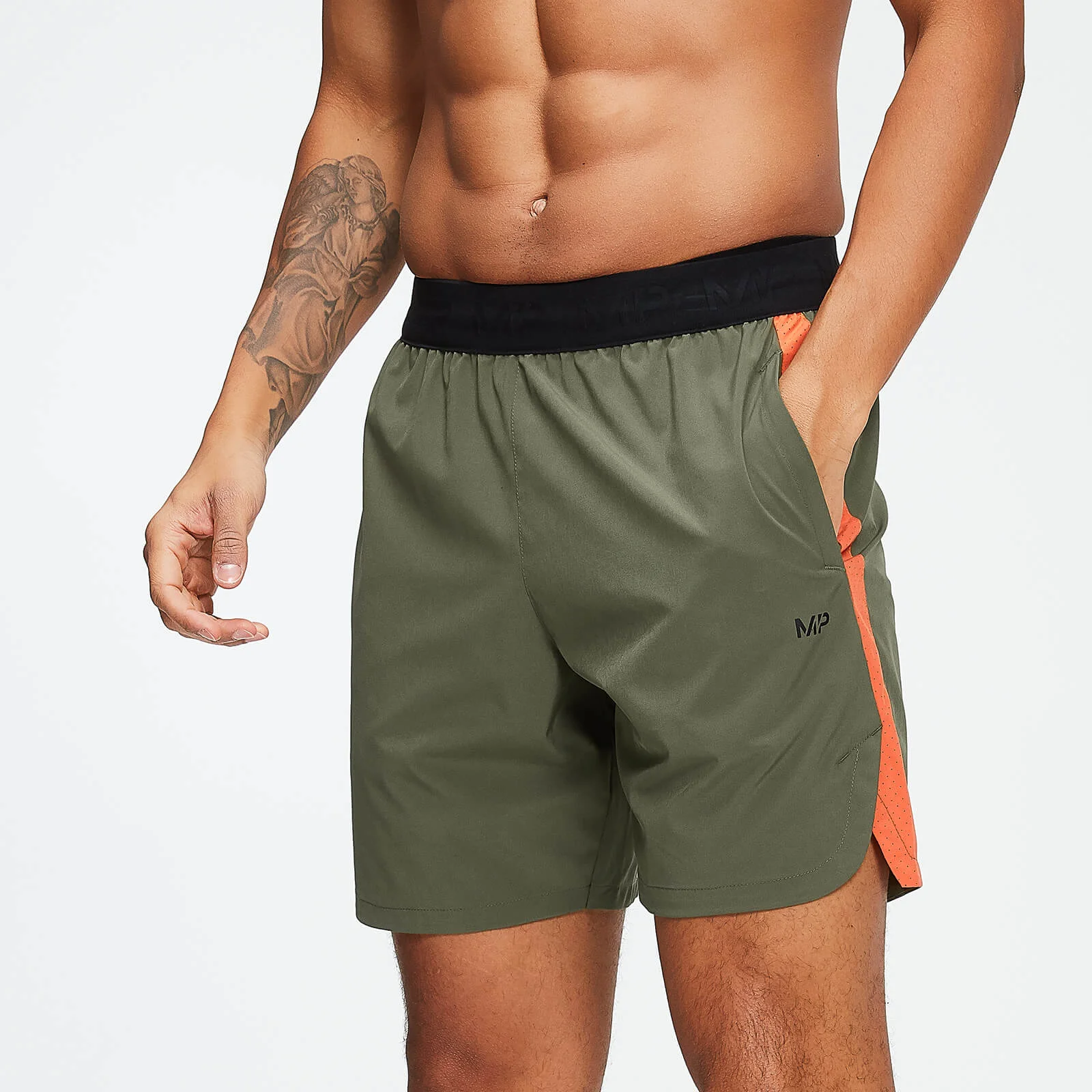 Спортивные шорты, 18 см, камуфляж - XS Изображение 1