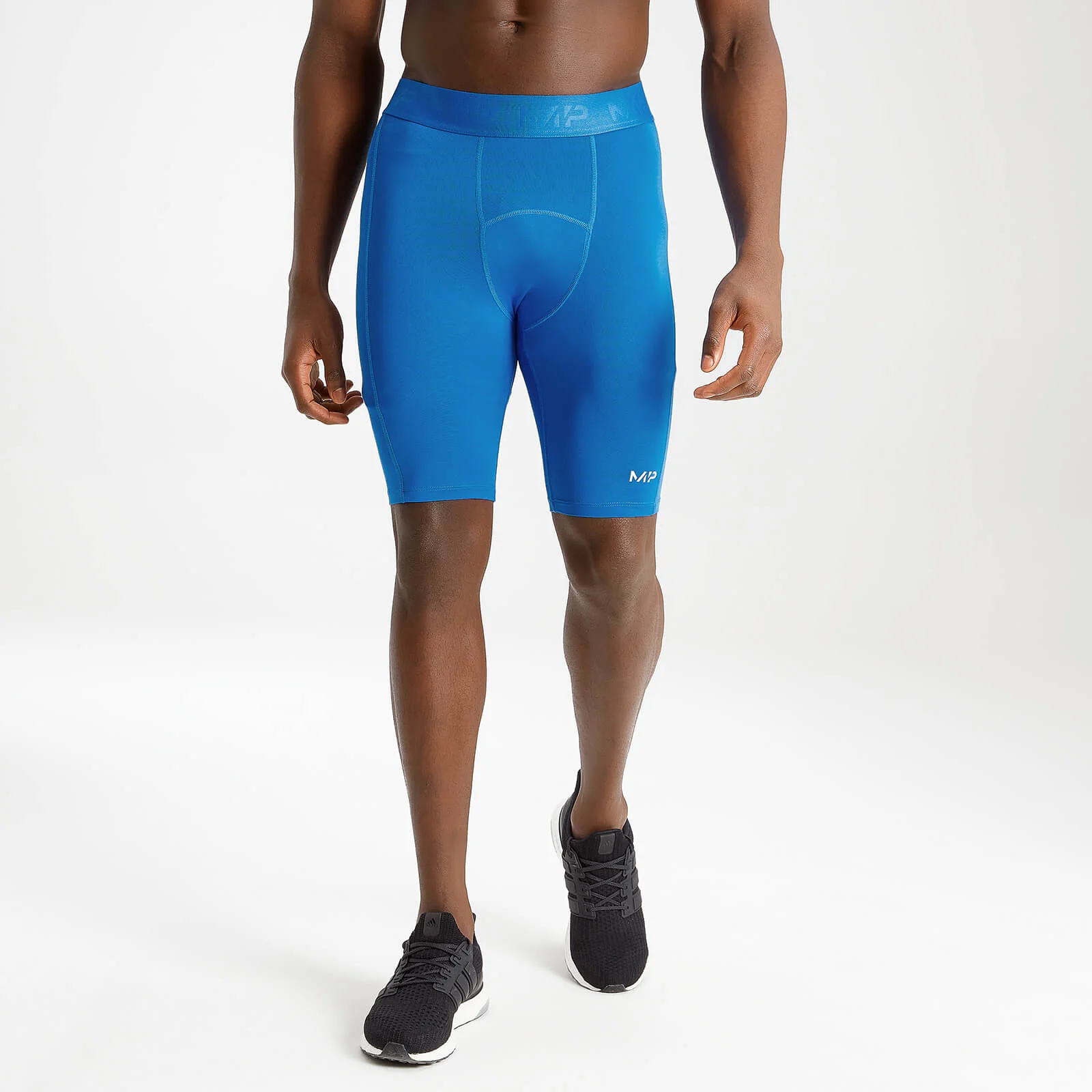 MP Men's Essentials Training Baselayer Short - True Blue - XXS Изображение 1