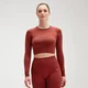 Женский укороченный бесшовный лонгслив MP Shape