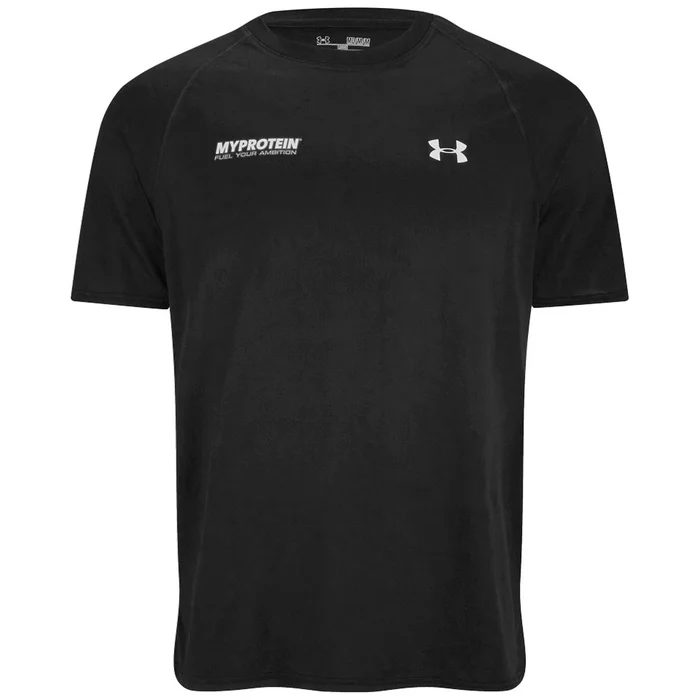 Мужская футболка Under Armour® Tech™ - цвет Черный/Белый