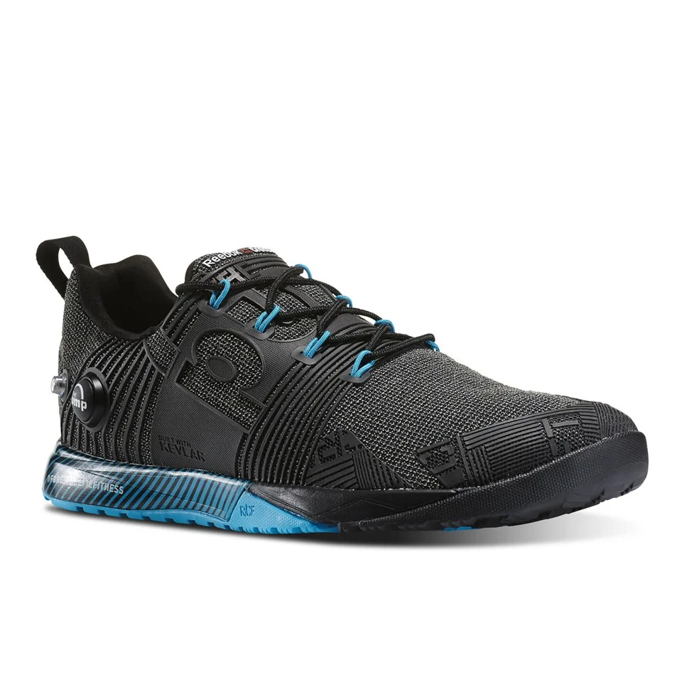 Reebok CrossFit Nano Pump Fusion Trainers - Black/Blue Изображение 1