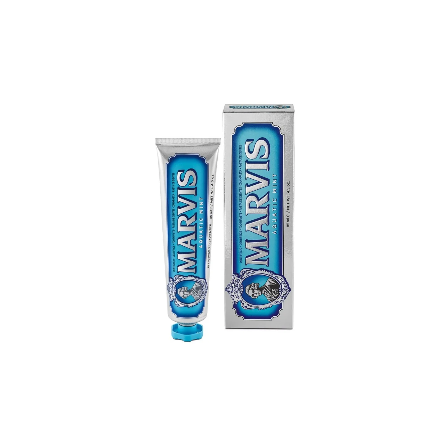 Зубная паста «Морская мята» Marvis Aquatic Mint Toothpaste (85 мл) Изображение 1