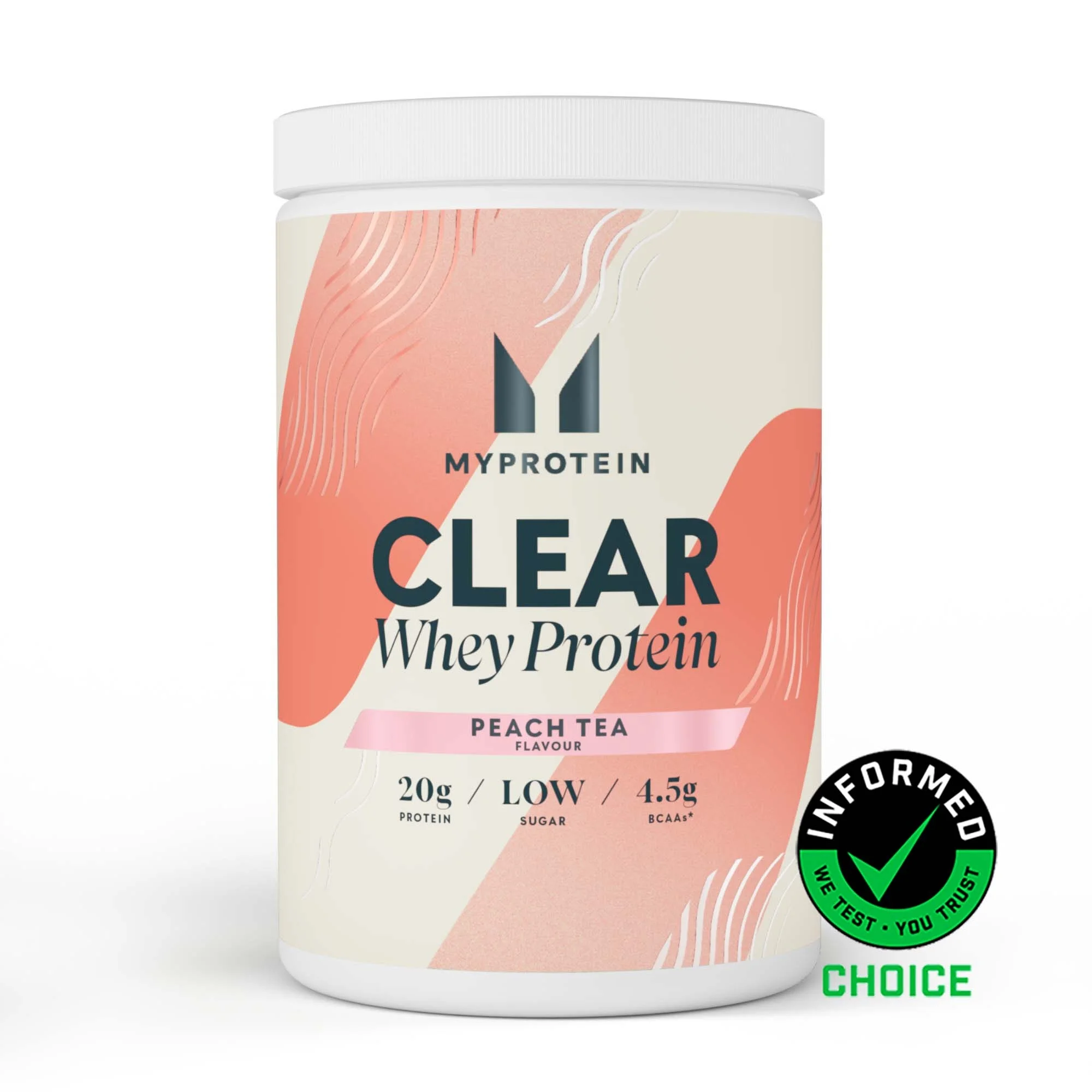 Clear Whey Isolate - 500g - 20servings - Персиковый чай Изображение 1