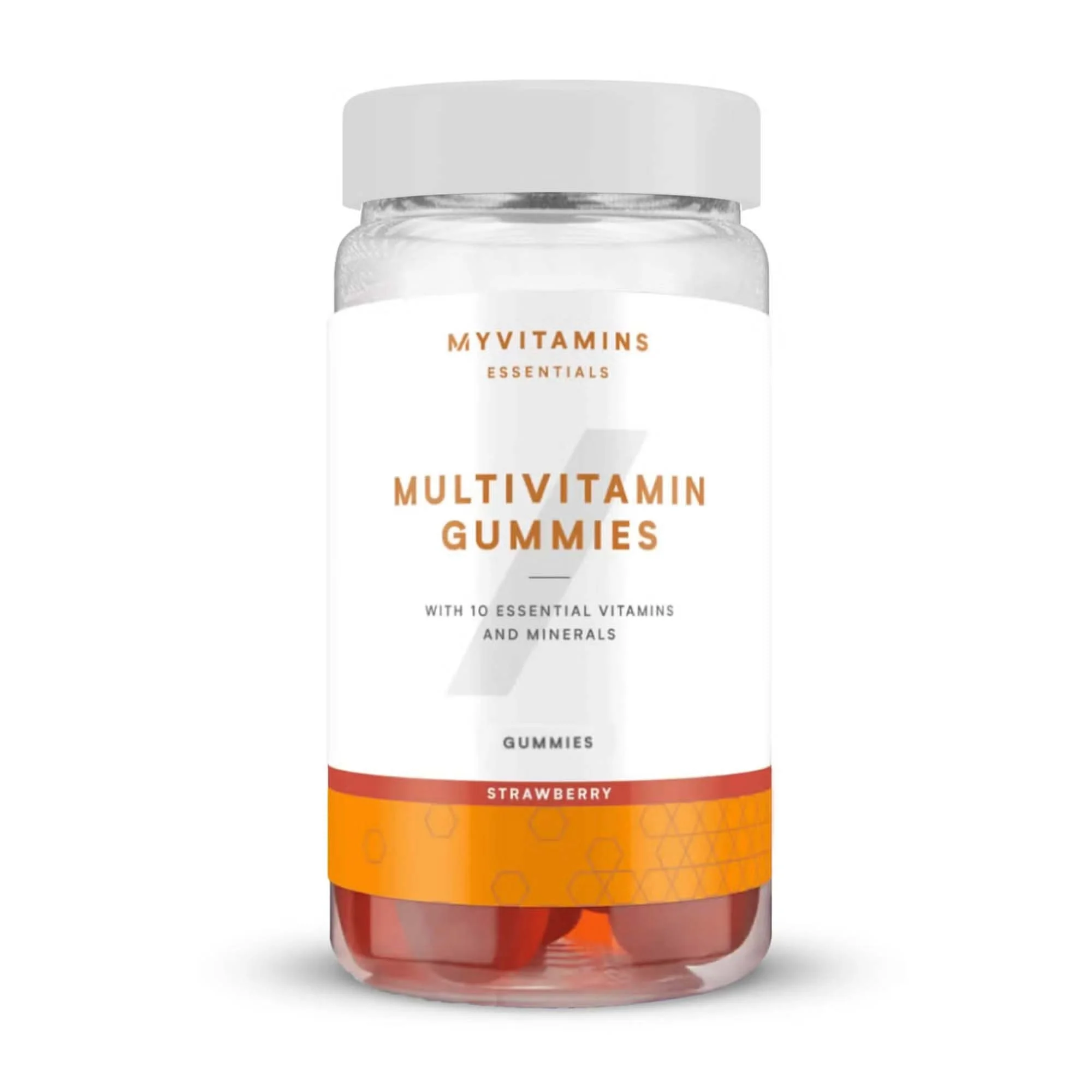 Поливитамины - жевательный мармелад - 60gummies - Клубника Изображение 1