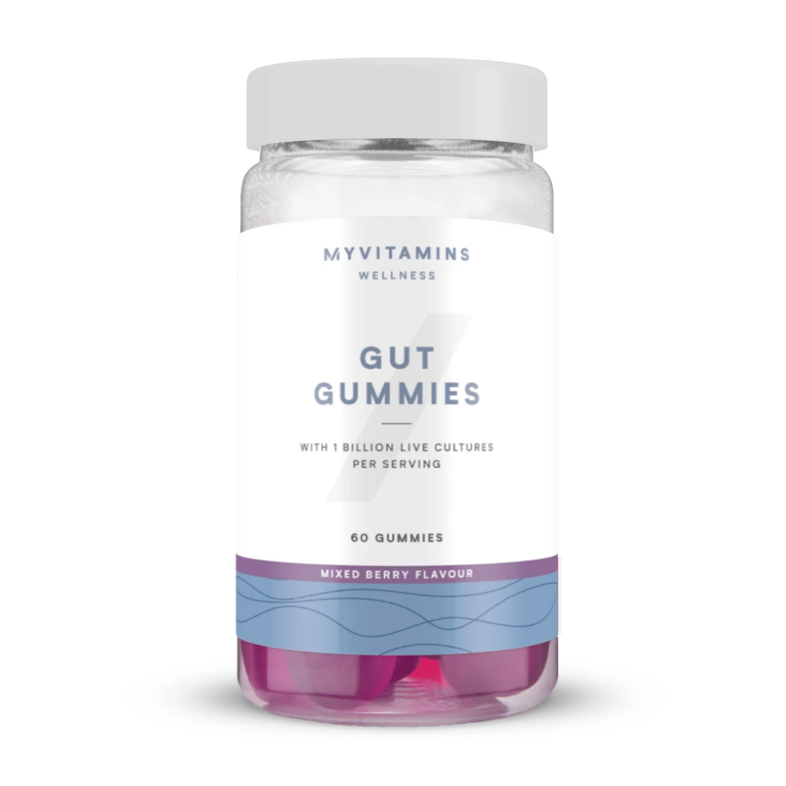 Жевательный мармелад Gut Gummies - 60gummies - Ягодный микс Изображение 1