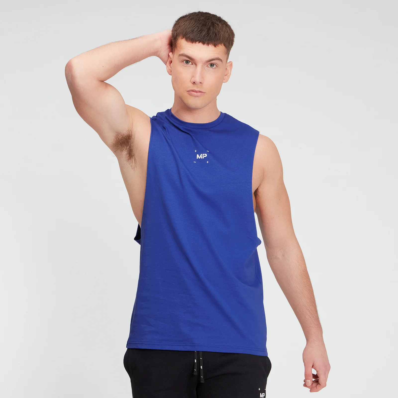 MP Men's Central Graphic Tank - Cobalt - XXS Изображение 1