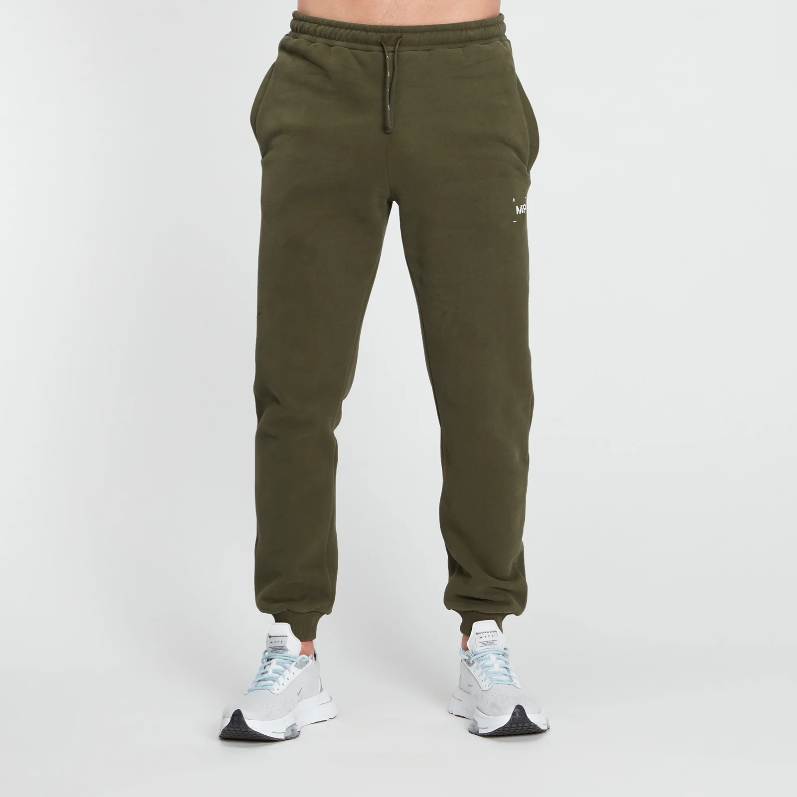 MP Men's Central Graphic Joggers - Dark Olive - XXS Изображение 1