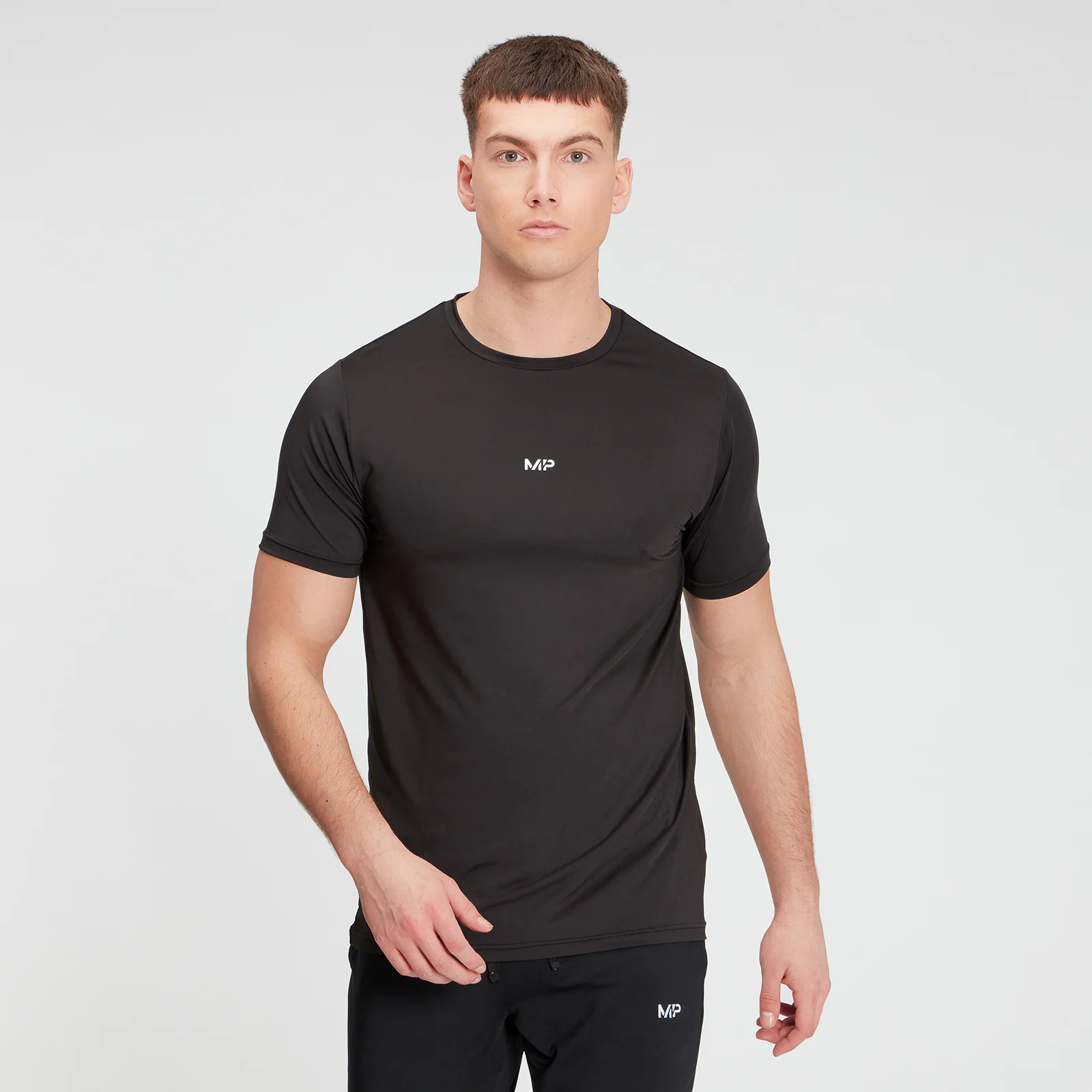 MP Men's Graphic Training Short Sleeve T-Shirt - Black - XXS Изображение 1