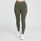 Женские леггинсы MP Central Graphic Leggings - темно-оливковый