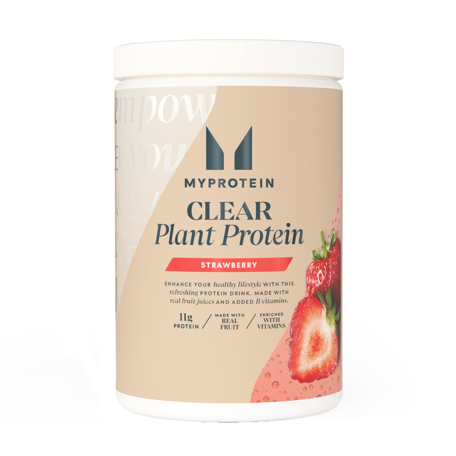 Clear Vegan Protein - 40servings - Клубника Изображение 1