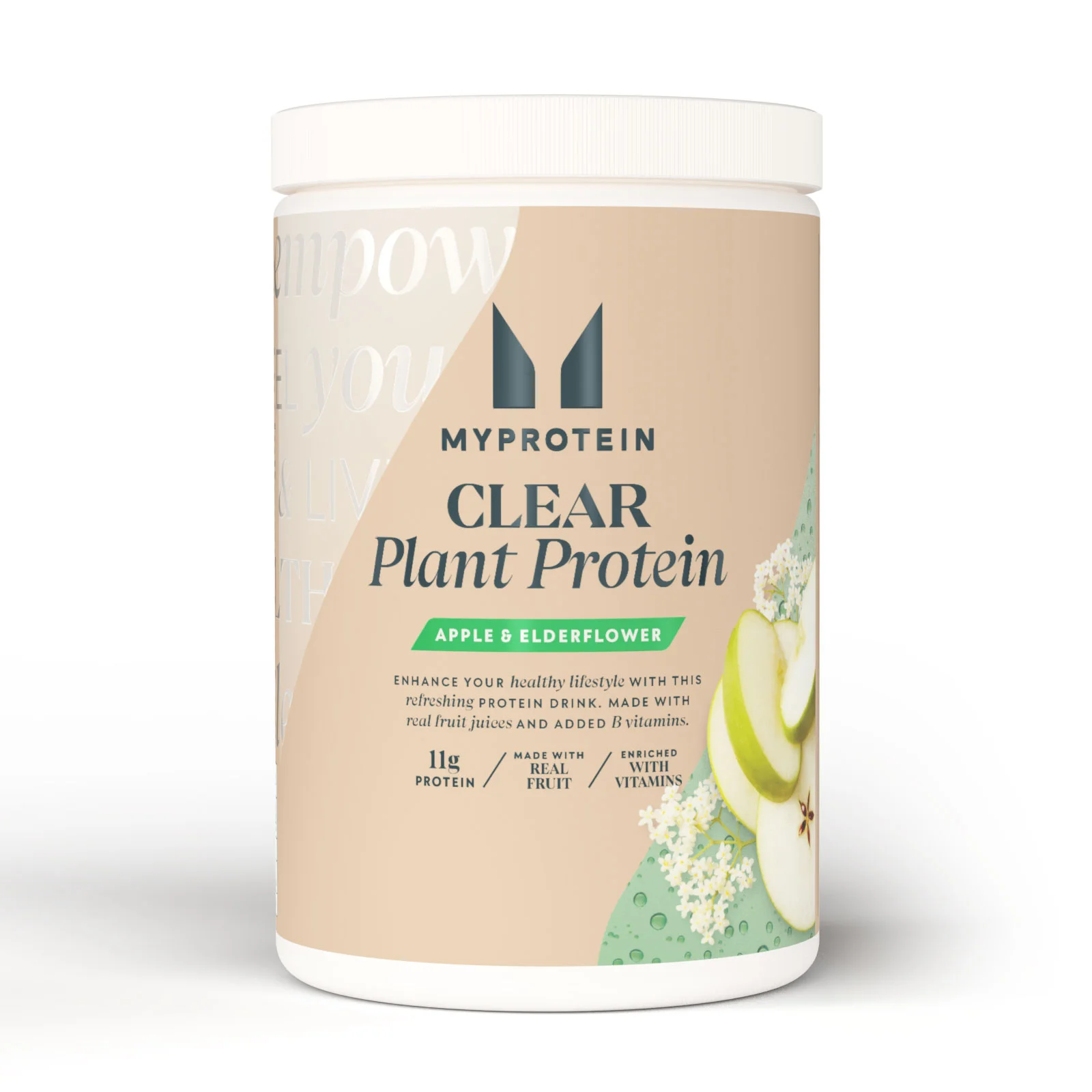 Clear Vegan Protein - 40servings - Apple & Elderflower Изображение 1