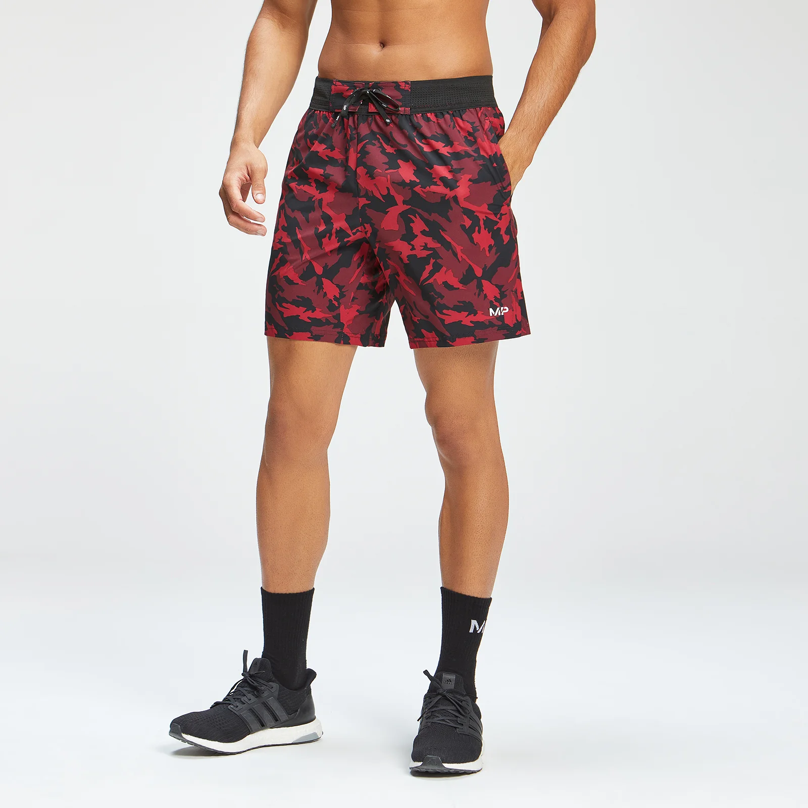 MP Men's Adapt 360 Short - Red Camo - XXS Изображение 1