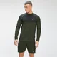 MP Men's Essential Seamless Long Sleeve Top - Vine Leaf Marl
