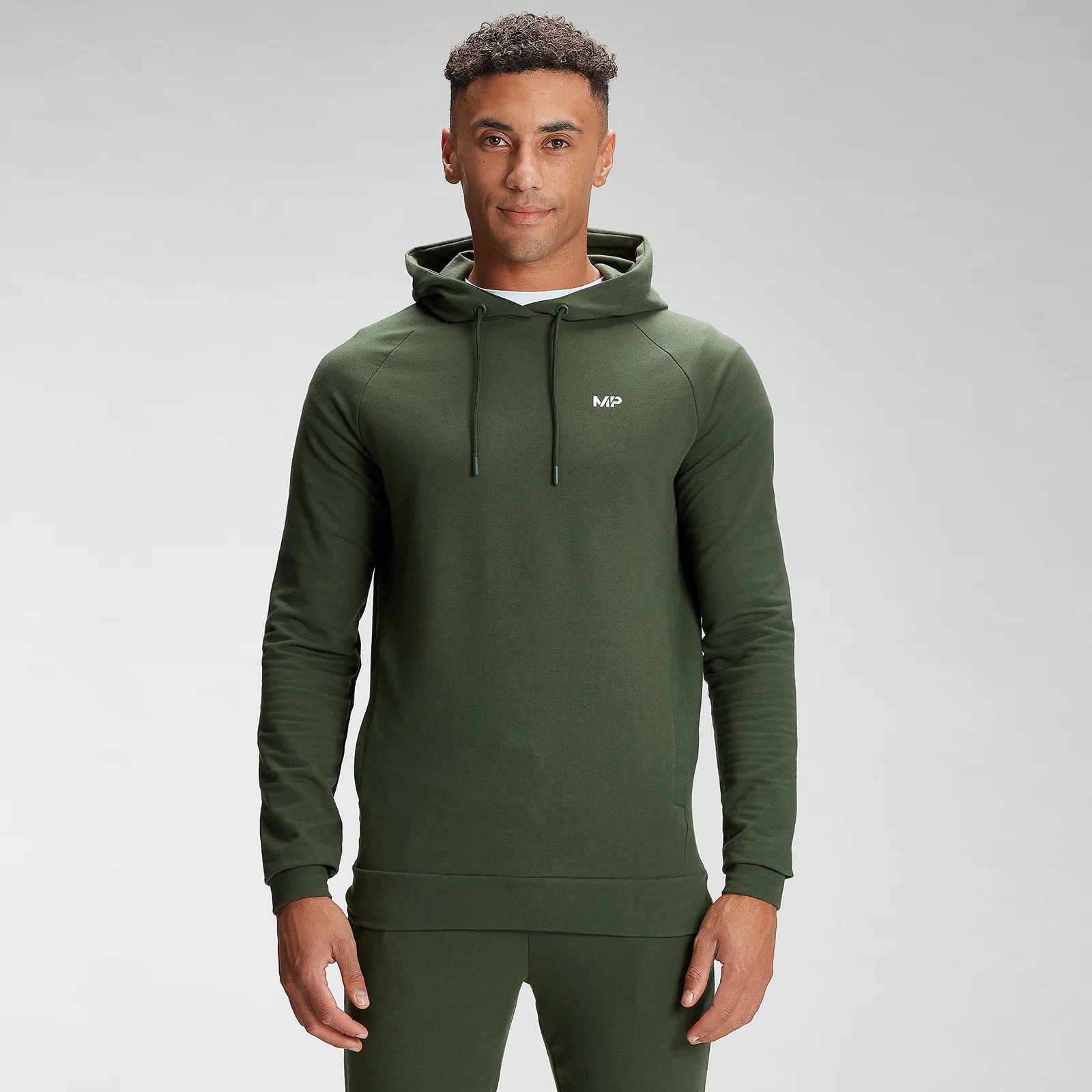 MP Men's Form Pullover Hoodie - Vine Leaf - XXS Изображение 1