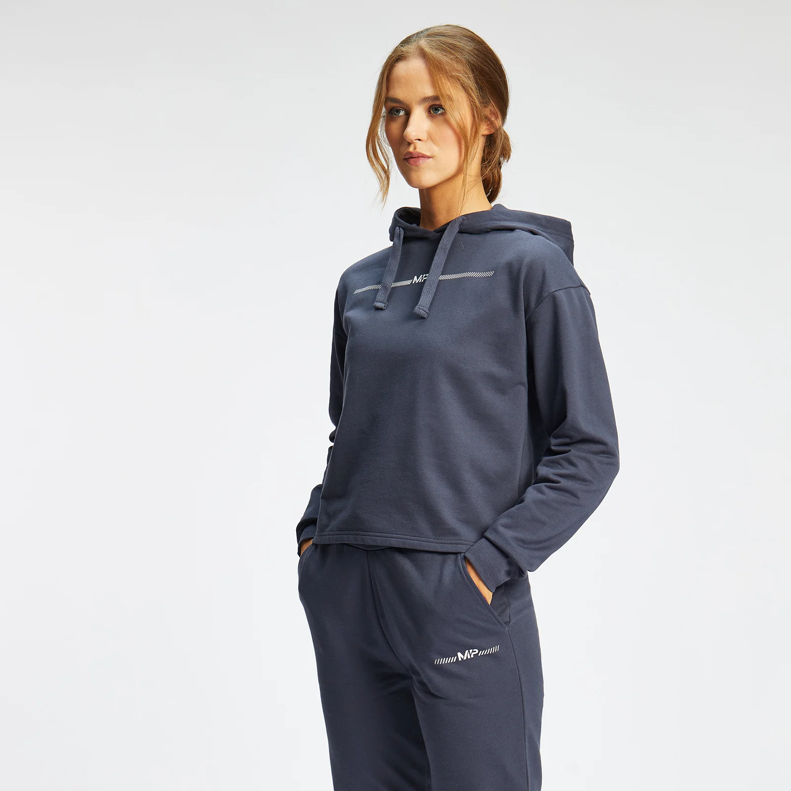 MP Women's Mini Mark Graphic Hoodie - Graphite - XXS Изображение 1