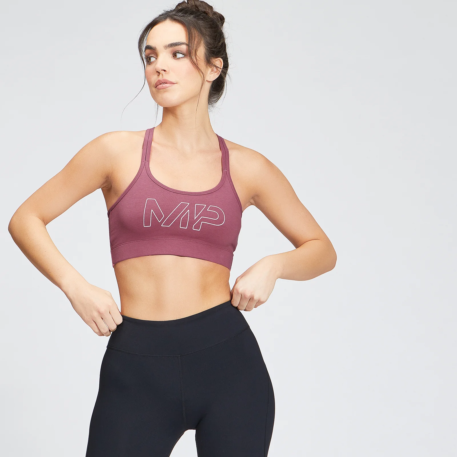 MP Women's Original Jersey Bra - Frosted Berry - XXS Изображение 1