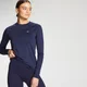 MP Women's Essentials Training Slim Fit Long Sleeve Top - Navy