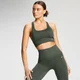 MP Women's Shape Seamless Cross Strap Bra - Vine Leaf