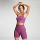 MP Women's Shape Seamless Cross Strap Bra - Orchid