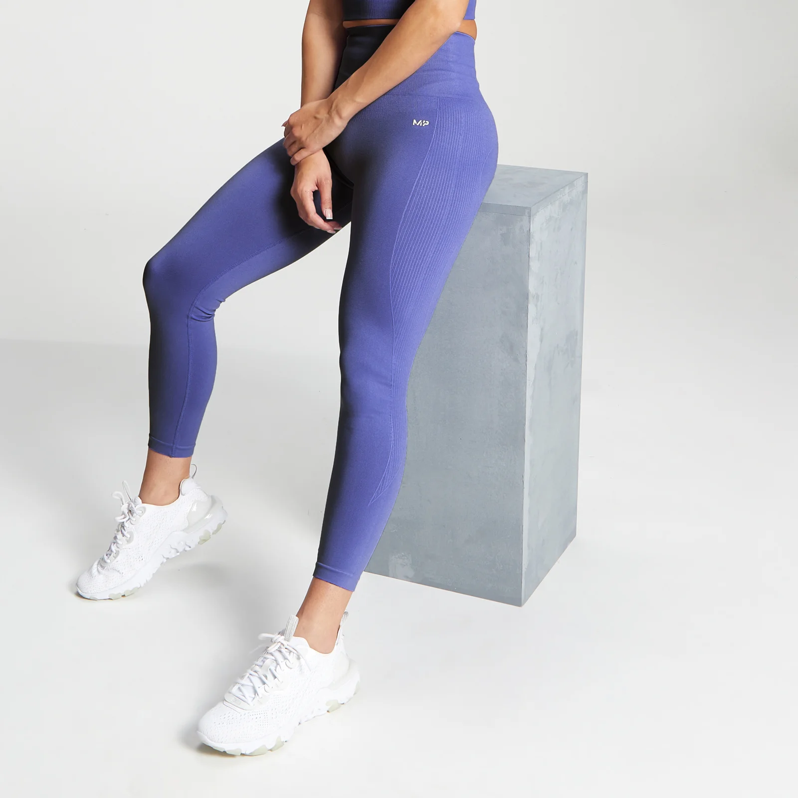 MP Women's Shape Seamless 7/8 Leggings - Bluebell - XXS Изображение 1