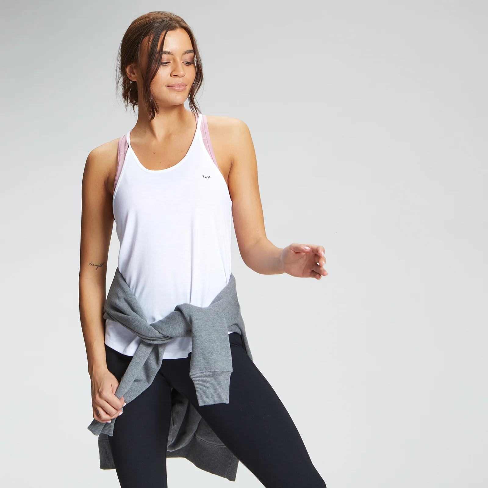 MP Women's Essentials Training Escape Vest - White - XXS Изображение 1
