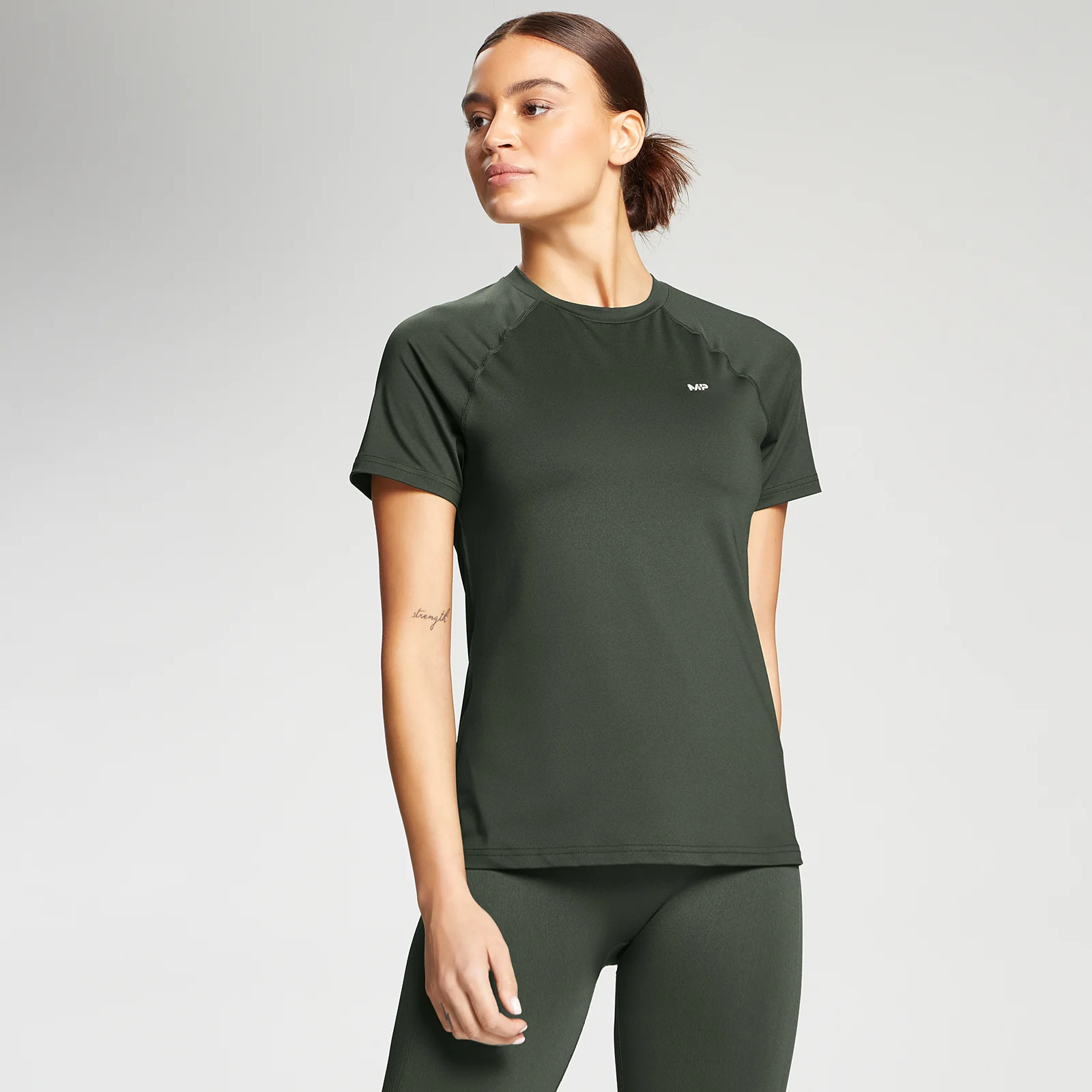 MP Women's Essentials Training Slim Fit T-Shirt - Vine Leaf - XXS Изображение 1