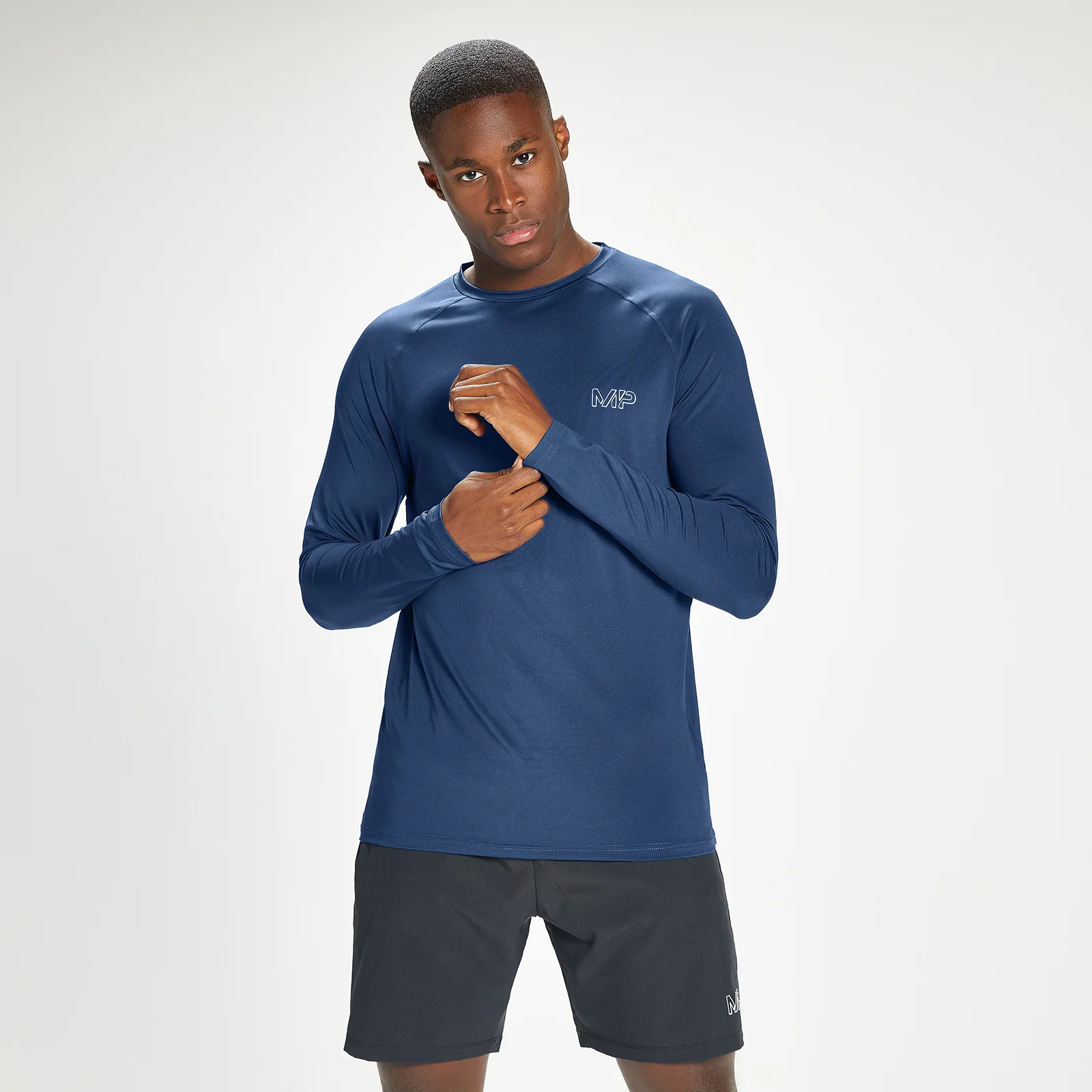 Мужской лонгслив MP Infinity Mark Graphic Training - XXS Изображение 1