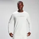 MP Мужская футболка с длинным рукавом Mini Mark Graphic - Light Grey Marl