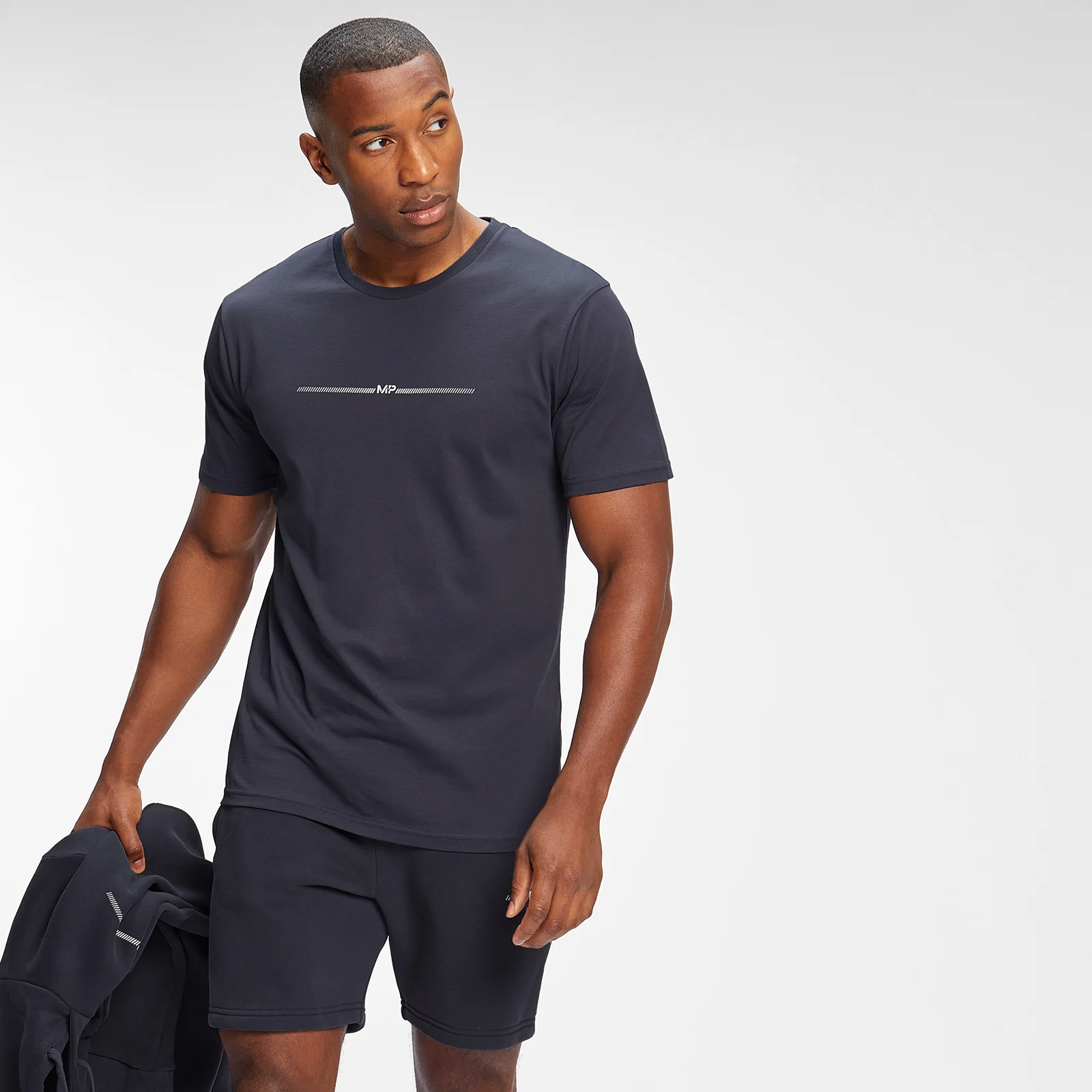 MP Men's Mini Mark Graphic Short Sleeve T-Shirt - Graphite - XXS Изображение 1