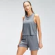 MP Women's Repeat Mark Graphic Training Crop Vest - Carbon