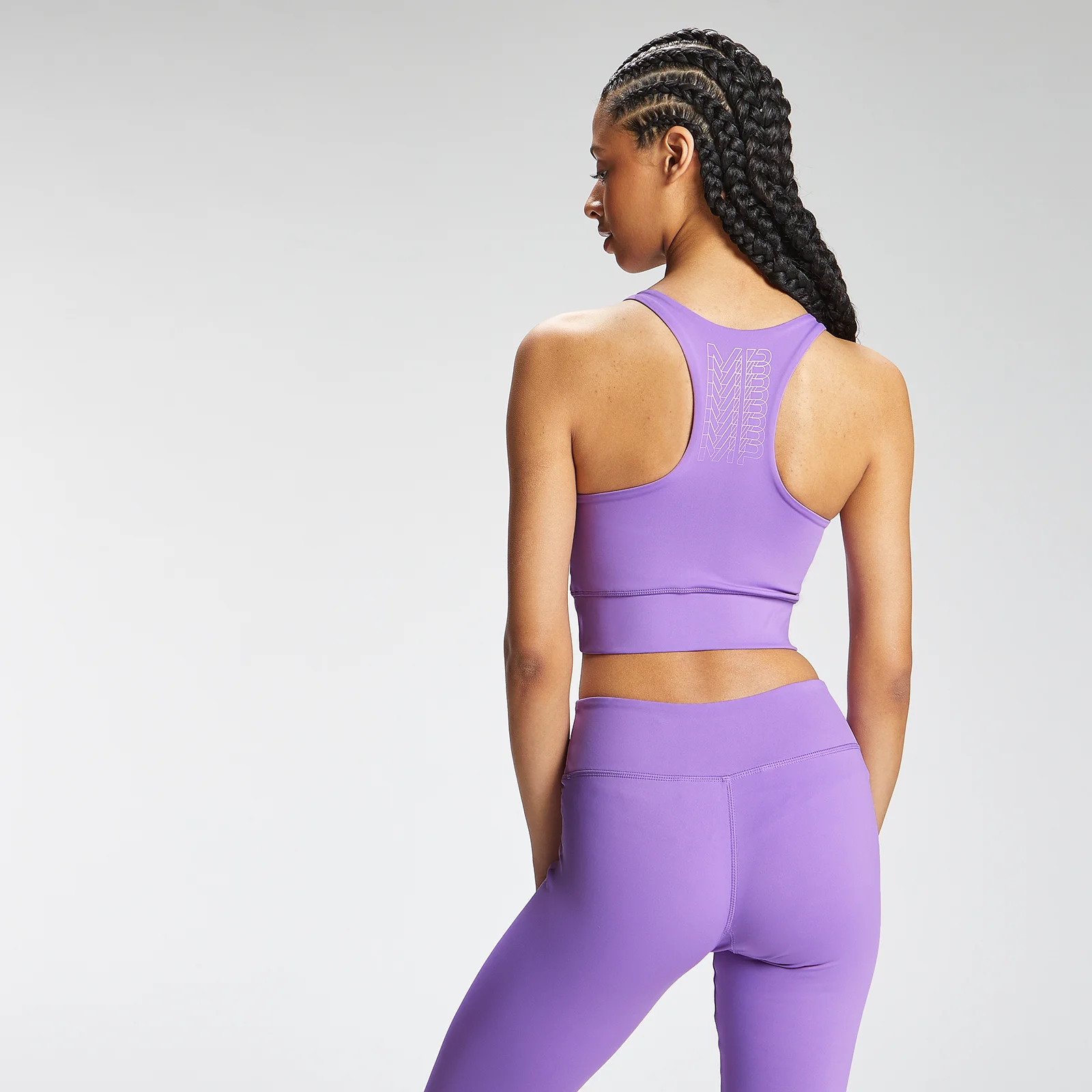 MP Women's Repeat MP Training Racerback Bra - Deep Lilac - XXS Изображение 1
