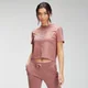 MP Женская футболка Repeat MP Crop T-Shirt - пыльно-розовый